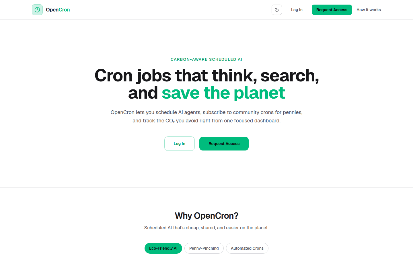 OpenCron screenshot